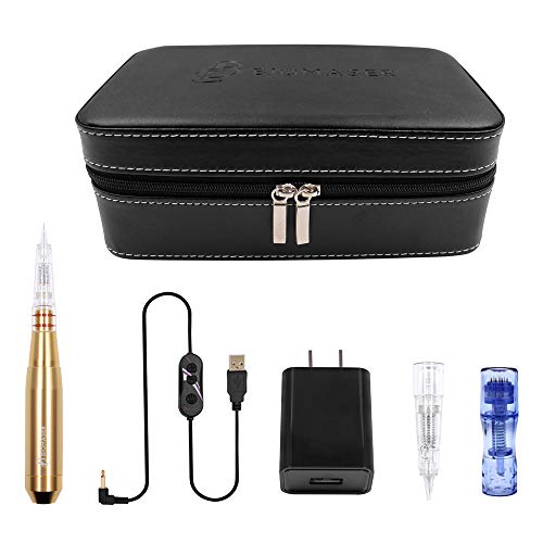 Máquina de maquillaje permanente Biomaser Mini tatuaje Kits de pluma Suizo Motor Rotary Machine Machine Pen con control de velocidad Eyebrow Eyeliner Body Lips maquillaje pluma
