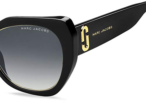 Marc Jacobs Marc 313/G/S FQ Gafas, BLACK/GY GREY, 53 Mujeres