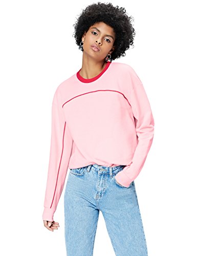 Marca Amazon - find. Sudadera Mujer, Rosa, 38, Label: S