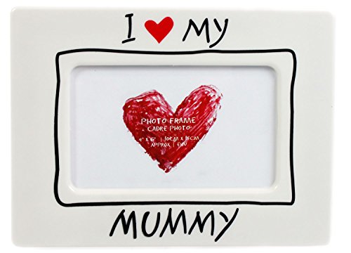 Marco de fotos con texto "I Love My Mummy", 10 x 15