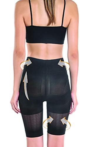 Marie France Short Evolution Ropa Interior Shaper, Mujer, Negro, M