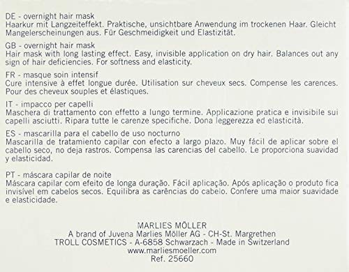 Marlies Möller Softness Overnight Care Hair Mascarilla - 125 ml