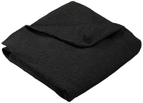 Martina Home Tunez - Funda elástica para sofá, 3 Plazas, Negro, 180-240 cm
