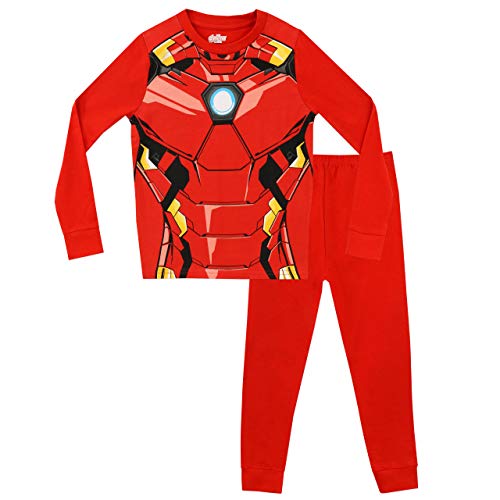 Marvel Pijamas para Niños 2 Paquetes Avengers Multicolor 4-5 Años