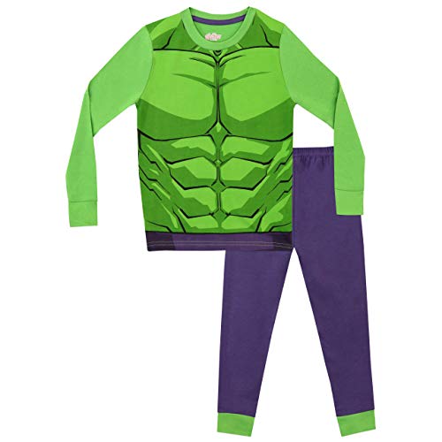 Marvel Pijamas para Niños 2 Paquetes Avengers Multicolor 4-5 Años