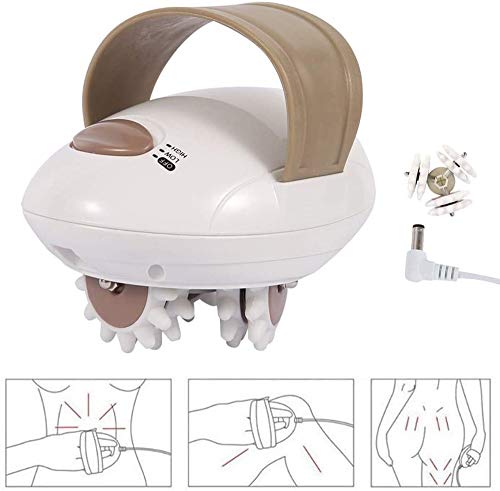 masajeador eléctrico anticelulítico Body Slimmer, masajeador 3D de celulitis Roller Mini Fat Burn Máquina aparatos de masaje para brazo, mano, cuello, pie y cuerpo, celulitis anticelulitico reductor