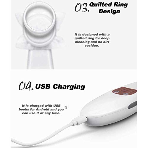 Masajeador Facial, Temperatura Constante, Limpieza De Iones Negativos, Rejuvenecimiento, Desintoxicación, Esencia Aceleradora, Masajeador Facial Casero,Oro