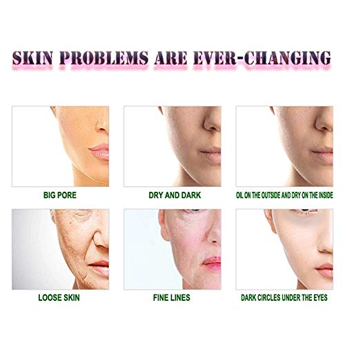 Masajeador Facial, Temperatura Constante, Limpieza De Iones Negativos, Rejuvenecimiento, Desintoxicación, Esencia Aceleradora, Masajeador Facial Casero,Oro