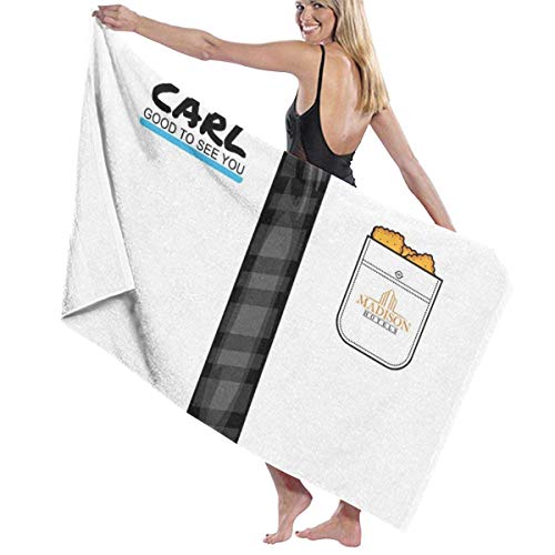 MasakoJMassie Billy Madison Oh Hi Carl - Toallas de ducha unisex de microfibra de secado rápido