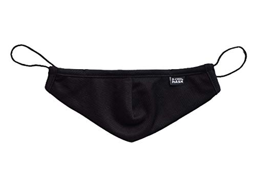 Mascarilla Higienica Lavable y Reutilizable fabricada en Portugal con filtro incorporado + 30 lavados. Tejido suave y ajustable a nariz y boca. Talla adulto unisex. Pack de 3 unidades. Color Negro