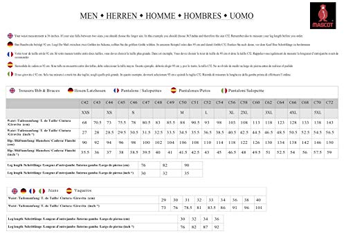 Mascot Totana Pantalones de Trabajo 08679-154 - Hardwear Hombres 90C64 Azul Marino