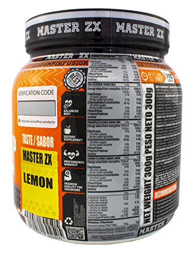 Master ZX | Oxygen Pump - Pre-Entreno 300gr (Limón)
