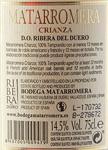 Matarromera Crianza - 750 ML D.O. Ribera del Duero