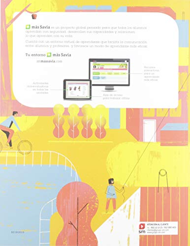 Matemáticas. 5 Primaria. Más Savia. Murcia