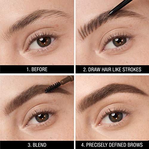 MAYBELLINE Brow Ultra Slim Defining Eyebrow Pencil - Medium Brown 257