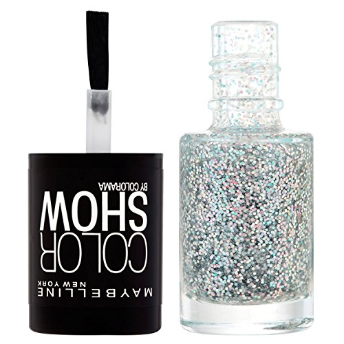 Maybelline Color Show 293 Glitter It esmalte de uñas Plata - Esmaltes de uñas (Plata, Glitter It, 1 pieza(s), Francia, 25 mm, 68 mm)