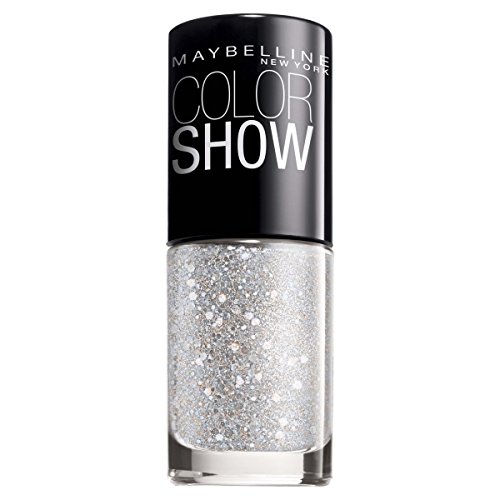 Maybelline Color Show 293 Glitter It esmalte de uñas Plata - Esmaltes de uñas (Plata, Glitter It, 1 pieza(s), Francia, 25 mm, 68 mm)