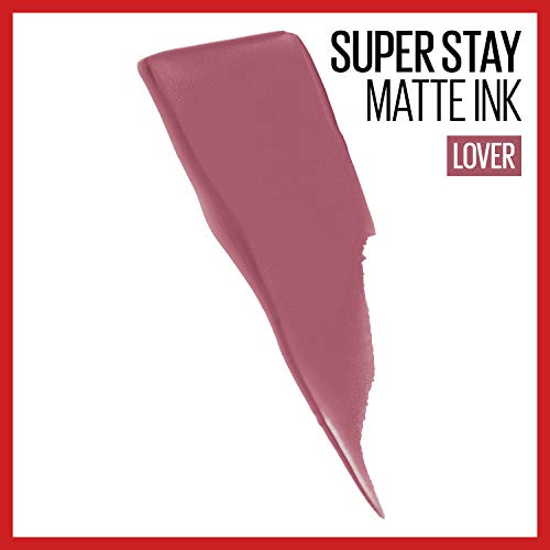 Maybelline New York Super Stay Matte Ink Lipstick, Lover, 5ml