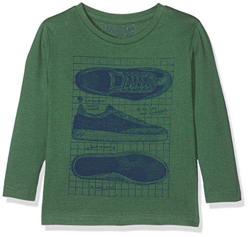 Mayoral 4023 Camiseta m/l Zapatillas Manga Larga, Eucalipto, 7 años para Niños