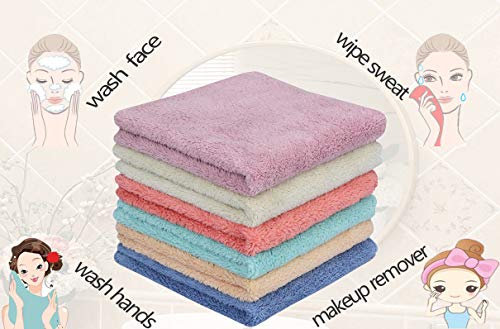 Mayouth Paños de microfibra para la cara, para desmaquillarse y para lavarse la cara y el cuerpo, secado rápido