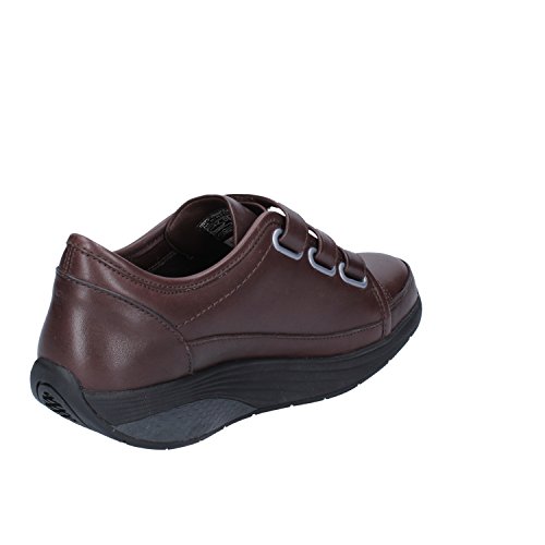 MBT Nafasi S Strap W, Zapatillas de Gimnasia para Mujer, Marrón (Black Coffee), 37 EU