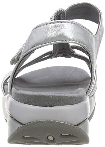 MBT Rani W, Sandalias con Punta Abierta para Mujer, Plateado (Silver Metallic 1299i), 37 EU