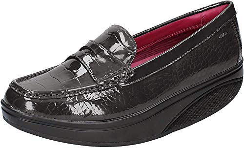 MBT Shani Luxe Penny Loafer, Mocasines Mujer, Negro (03P), 37 EU