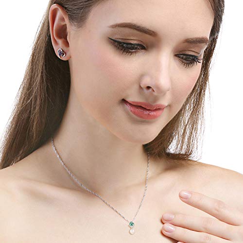 Mcuties Necklet Pendant Collares Colgantes Colgante Cadena De Suéter Cadena Claviculars925 Plata Esterlina Collar Colgante Simple Salvaje Elegante Pequeña Fragancia