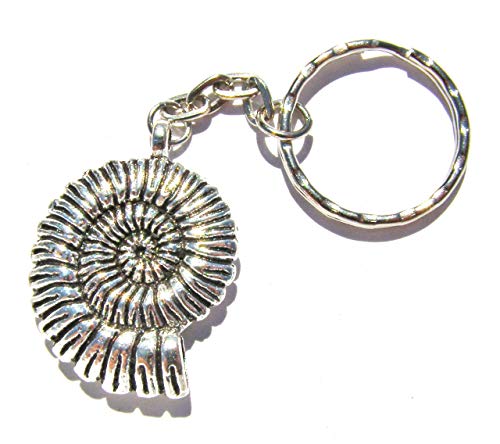 McWangle - Llavero de amoníaco, Color Plateado, Doble Cara, Buen Peso