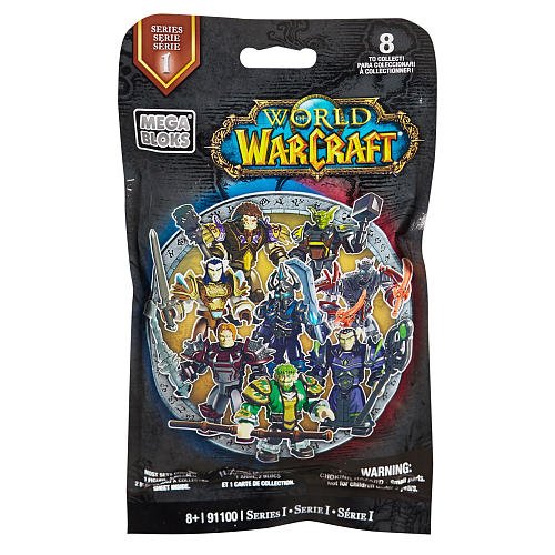 Mega Bloks World of Warcraft Series 1 Figures Blind Pack, 1PCs/Display Box