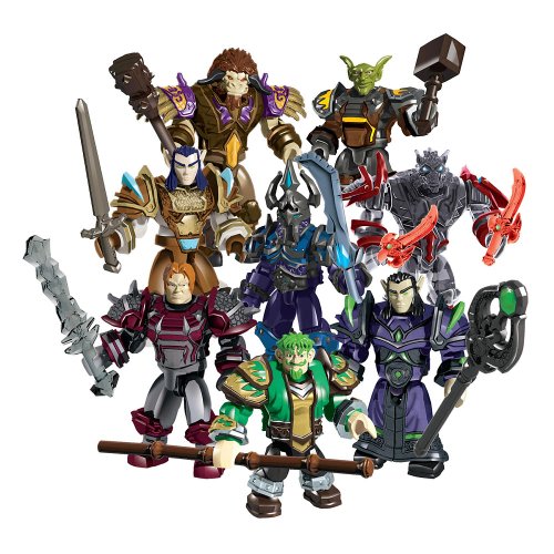 Mega Bloks World of Warcraft Series 1 Figures Blind Pack, 1PCs/Display Box