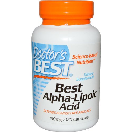 Mejores ácido alfa lipoico, 150 mg, 120 cápsulas - El médico de Best