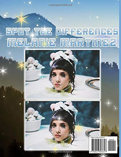 Melanie Martinez Spot The Difference: High-Quality Melanie Martinez Spot-the-Differences Activity Books For Kid And Adult