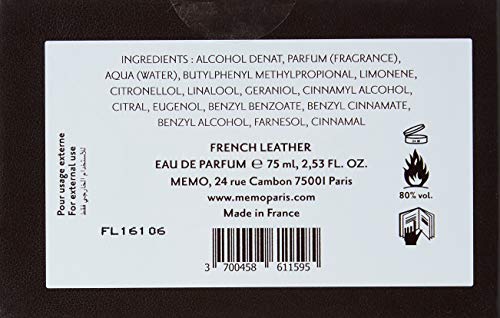 Memo Paris, Agua fresca - 75 ml.