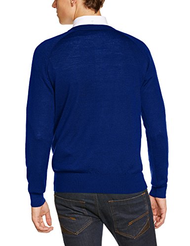 Merc of London Conrad Jersey, Bleu (Royale Blue), S para Hombre