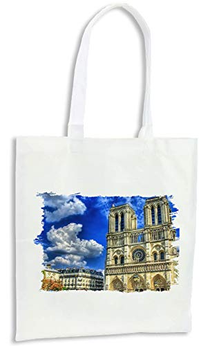 MERCHANDMANIA Pack 4 Bolsas LA Catedral DE Segovia Cocina Compra Kitchen