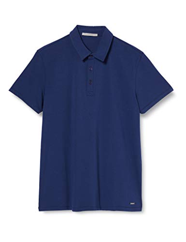 Mexx Camisa Polo para Hombre, Medieval Blue, L
