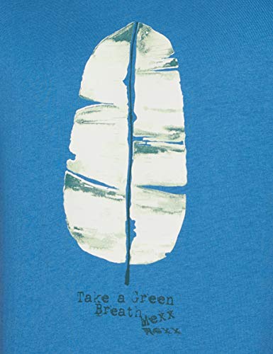 Mexx Camiseta, Azul (Dark Blue 194035), Large para Hombre