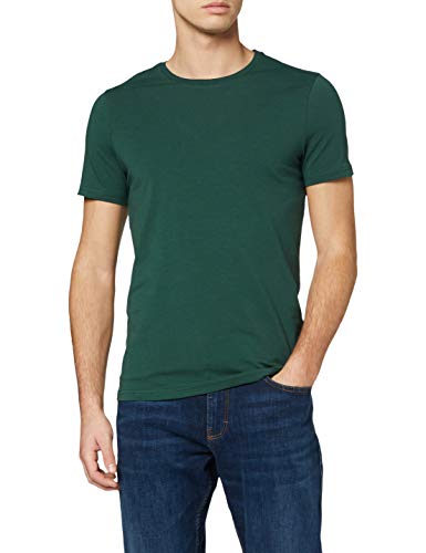 Mexx Camiseta, Verde (Wood Green 171129), Small para Hombre