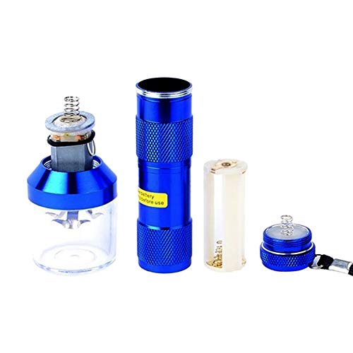 mi ji 1 Pieza eléctrica Tabaco Grinder Hierba Mills Metal eléctrico de Aluminio de la Hierba del Tabaco Grinder Cracker trituradora de la Especia Humo amoladoras Color al Azar para su casa