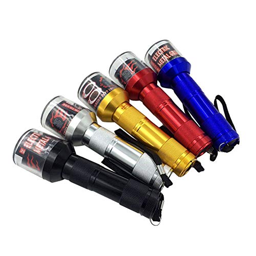 mi ji 1 Pieza eléctrica Tabaco Grinder Hierba Mills Metal eléctrico de Aluminio de la Hierba del Tabaco Grinder Cracker trituradora de la Especia Humo amoladoras Color al Azar para su casa