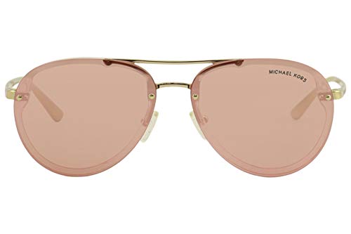 Michael Kors 0MK2101 Gafas, Oro Rosa, 60 para Mujer