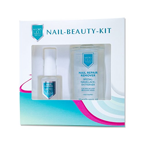 Micro Cell 2000 Nail Beauty Kit (12 ml Nail Repair y 50 ml Remover)