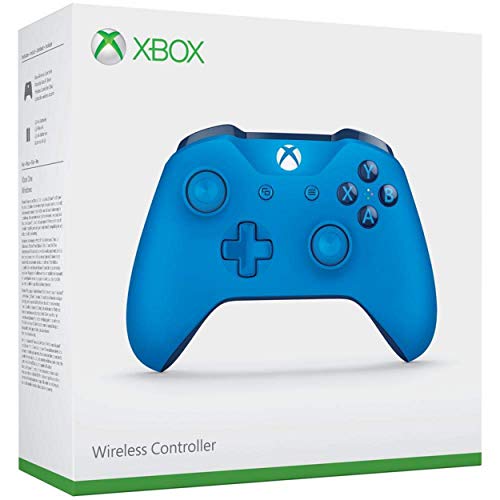 Microsoft - Mando Inalámbrico, Color Azul (Xbox One), Bluetooth