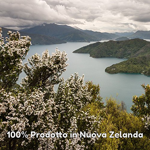 Miel de Manuka 800+ MGO 250g. Producida en Nueva Zelanda, activa y cruda, 100% pura y natural. Metilglioxial probado por laboratorios acreditados. NATURALEPIÙ