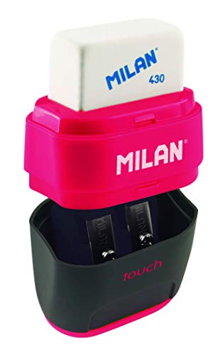 Milan - Blister afilaborra Compact Touch + 2 Gomas 430