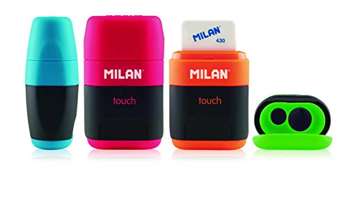 Milan - Blister afilaborra Compact Touch + 2 Gomas 430