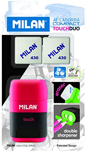 Milan - Blister afilaborra Compact Touch + 2 Gomas 430
