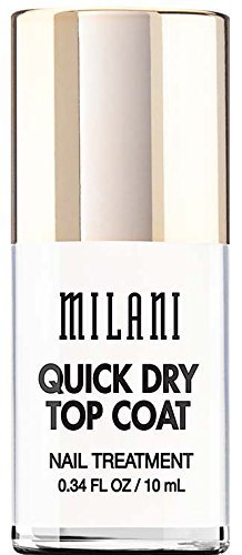 Milani Color Statement Nail Lacquer, Quick Dry Top Coat, 0.34 Fluid Ounce by Milani
