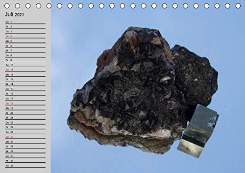 Minerale. Kristalle und Edelsteine (Tischkalender 2021 DIN A5 quer): Die beeindruckende Schönheit der Schmucksteine (Geburtstagskalender, 14 Seiten )